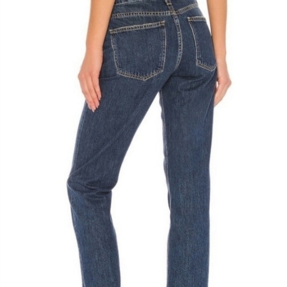 Agolde Vanna Corset Belted Fold Over Jeans 24 (28" inseam) - Picture 4 of 10